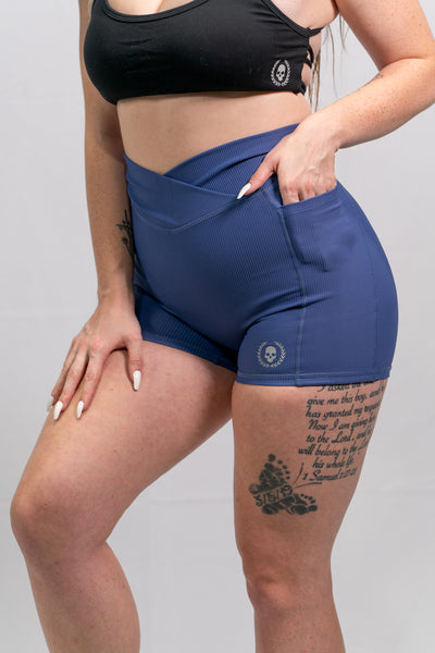 ICON  - Short Leggings - Perrywinkle