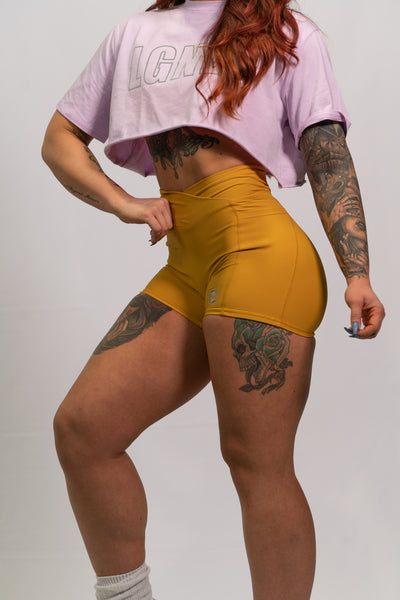 ICON  - Short Leggings - Mustard