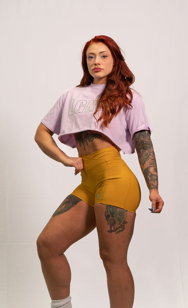 ICON  - Short Leggings - Mustard